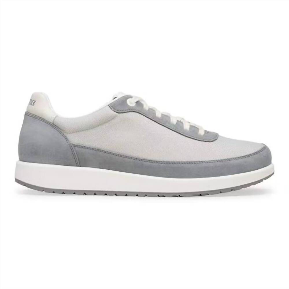 NEW BIRKENSTOCK men's honnef city sneaker in basalt/ grey